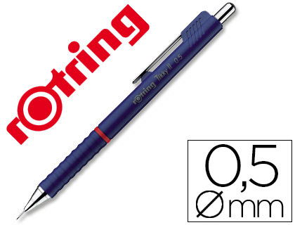 Portaminas rotring Tikky 0,5mm. azul